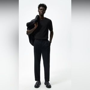 Zara pleated pants